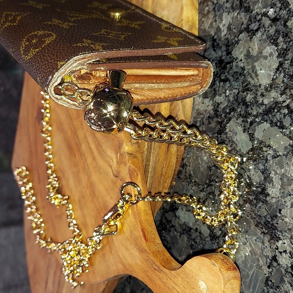 Louis Vuitton Porte Monnaie Billets Tresor, Vintage LV Wallet - Picture 5 of 17